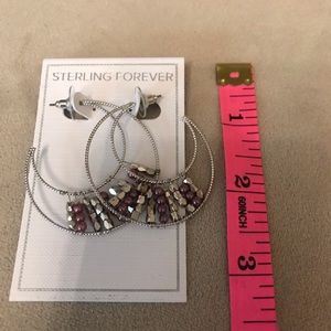 Sterling forever earrings